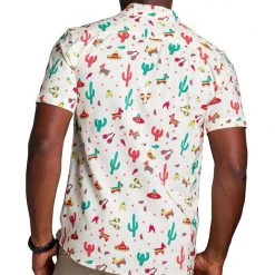 Tipsy Elves Men's Cantina Captain Hawaiian Shirt