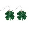 Tipsy Elves Four Leaf Clover Glitter Earrings 1 Tipsy Elves Four Leaf Clover Glitter Earrings