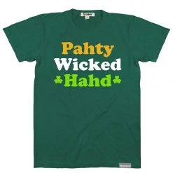 Tipsy Elves Men's Pahty Wicked Hahd Tee