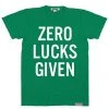 Tipsy Elves Men's Zero Lucks Given Tee