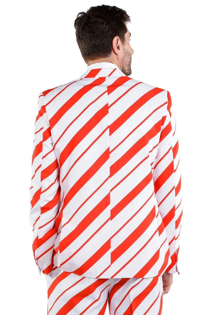 Tipsy Elves Men Candy Cane Crusher Blazer With Tie 8 Tipsy Elves Men Candy Cane Crusher Blazer With Tie