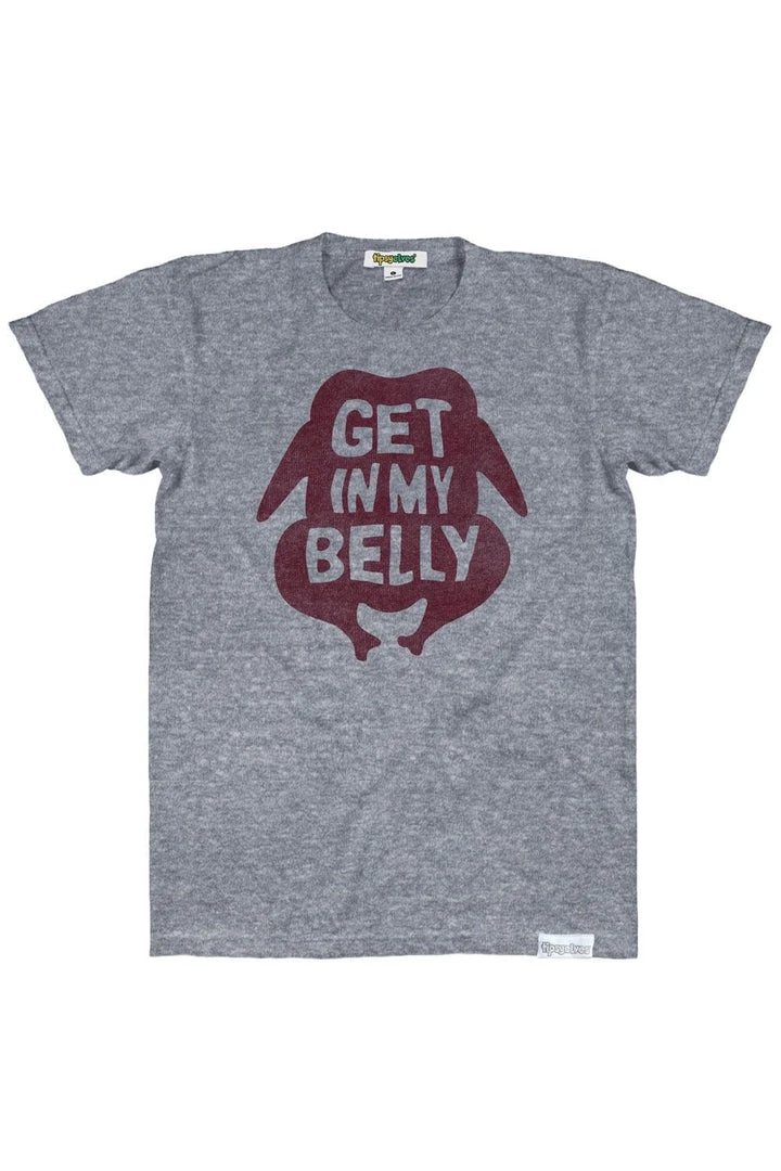 Tipsy Elves Men's Get In My Belly Tee 4 Tipsy Elves Men's Get In My Belly Tee