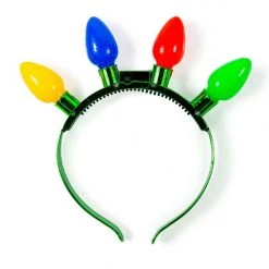 Tipsy Elves Holidays & Occasions Flashing Light Headband