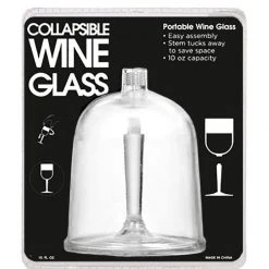 Tipsy Elves Portable And Collapsible Wine Glass Holidays & Occasions