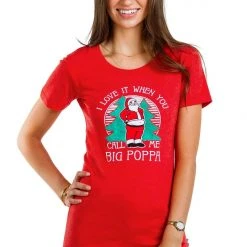 Tipsy Elves Women's Big Poppa Tee