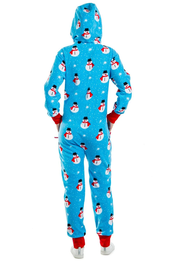 Tipsy Elves Women's Snowman Is An Island Jumpsuit 4 Tipsy Elves Women's Snowman Is An Island Jumpsuit