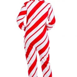 Tipsy Elves Women's Candy Cane Jumpsuit
