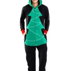 Tipsy Elves Men's Christmas Tree Toss Game Jumpsuit 14 Tipsy Elves Men's Christmas Tree Toss Game Jumpsuit