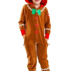 Tipsy Elves Kids & Baby Boy's / Girl's Gingerbread Jumpsuit