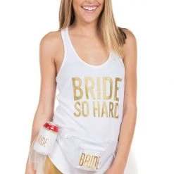 Tipsy Elves Spring Tutu "Bride" Fanny Pack With Drink Holder