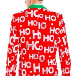 Tipsy Elves Ho Ho Holla Blazer With Tie Men