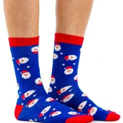 Tipsy Elves Men's Santa Socks