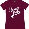 Tipsy Elves Women's Santa's Baby Tee