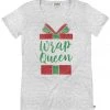 Tipsy Elves Women's Wrap Queen Tee 2 Tipsy Elves Women's Wrap Queen Tee