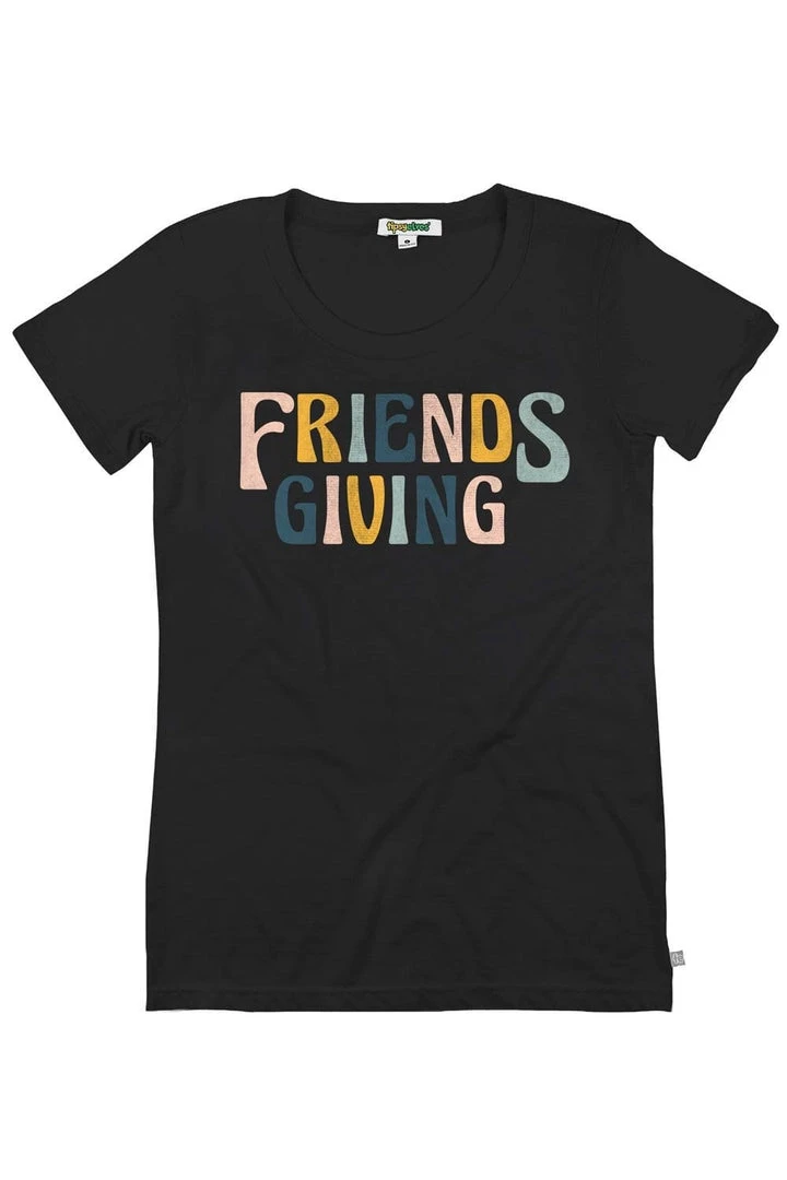 Tipsy Elves Women's Friendsgiving Tee 3 Tipsy Elves Women's Friendsgiving Tee