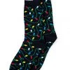 Tipsy Elves Men's String Of Lights Socks