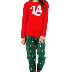 Tipsy Elves Women's Fa La La Pajama Set (La)