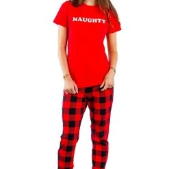 Tipsy Elves Women's Naughty Pajama Set