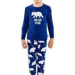 Tipsy Elves Kids & Baby Boy's / Girl's Bear Cub Pajama Set