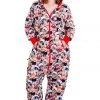 Tipsy Elves Women's Meowy Catmus Plus Size Jumpsuit