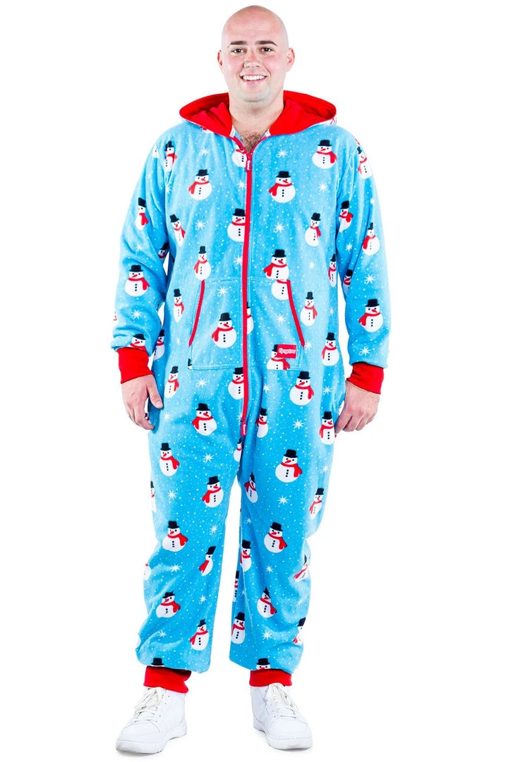 Tipsy Elves Men's Snowman Is An Island Jumpsuit 6 Tipsy Elves Men's Snowman Is An Island Jumpsuit