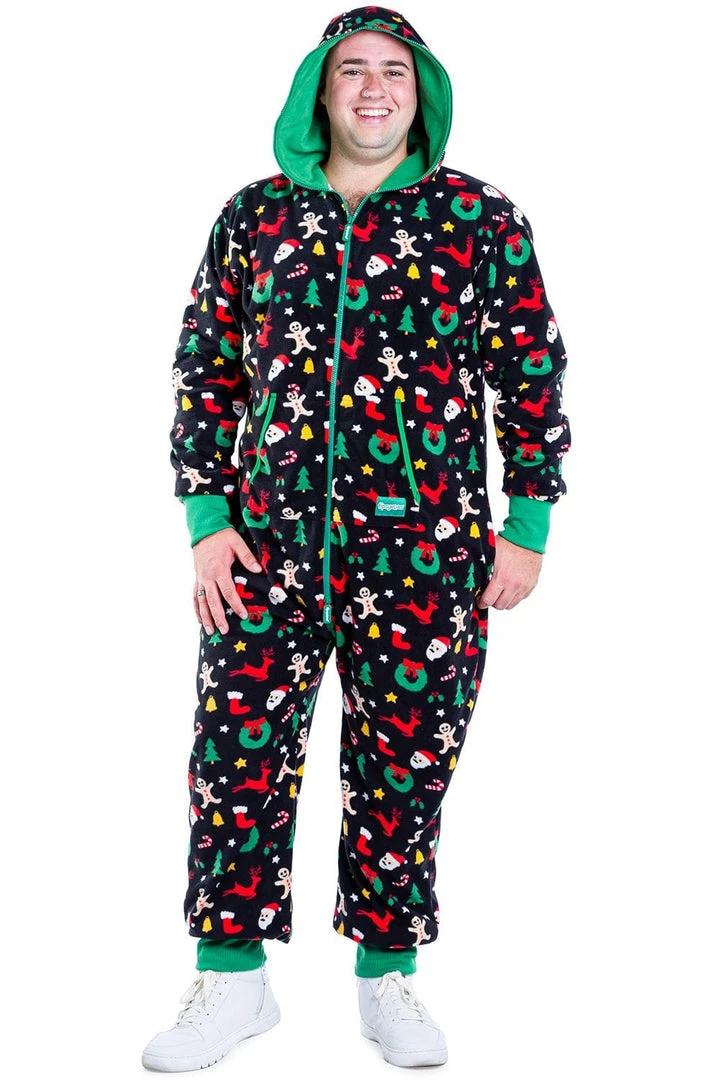 Tipsy Elves Men's Cookie Cutter Jumpsuit 6 Tipsy Elves Men's Cookie Cutter Jumpsuit