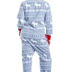 Tipsy Elves Women's Grey Moose Jumpsuit 11 Tipsy Elves Women's Grey Moose Jumpsuit