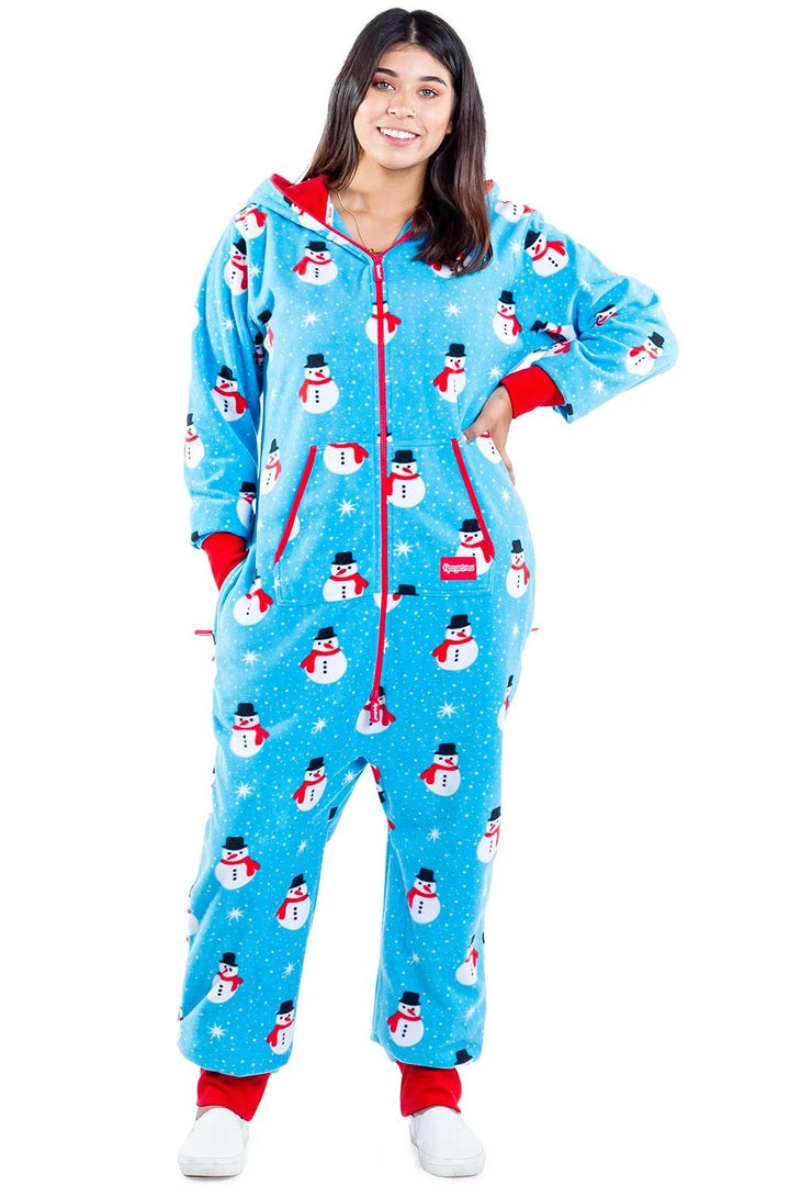 Tipsy Elves Women's Snowman Is An Island Jumpsuit 5 Tipsy Elves Women's Snowman Is An Island Jumpsuit