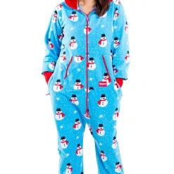 Tipsy Elves Women's Snowman Is An Island Jumpsuit 10 Tipsy Elves Women's Snowman Is An Island Jumpsuit