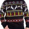 Tipsy Elves Men's Caribrew Big And Tall Ugly Christmas Sweater