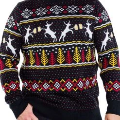 Tipsy Elves Men's Caribrew Ugly Christmas Sweater 9 Tipsy Elves Men's Caribrew Ugly Christmas Sweater