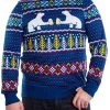 Tipsy Elves Men's Polar Bear Party Big And Tall Ugly Christmas Sweater