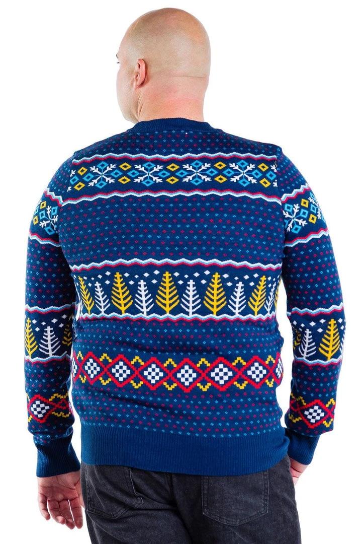 Tipsy Elves Men's Polar Bear Party Big And Tall Ugly Christmas Sweater 4 Tipsy Elves Men's Polar Bear Party Big And Tall Ugly Christmas Sweater