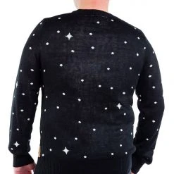 Tipsy Elves Men's Santa Unicorn Big And Tall Ugly Christmas Sweater