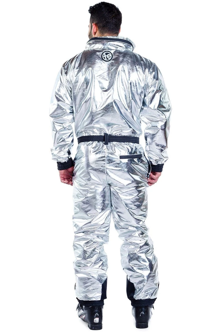 Tipsy Elves Men's Silver Bullet Ski Suit Holidays & Occasions 4 Tipsy Elves Men's Silver Bullet Ski Suit Holidays & Occasions
