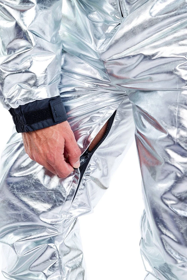 Tipsy Elves Men's Silver Bullet Ski Suit Holidays & Occasions 10 Tipsy Elves Men's Silver Bullet Ski Suit Holidays & Occasions