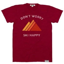 Tipsy Elves Men's Ski Happy Tee