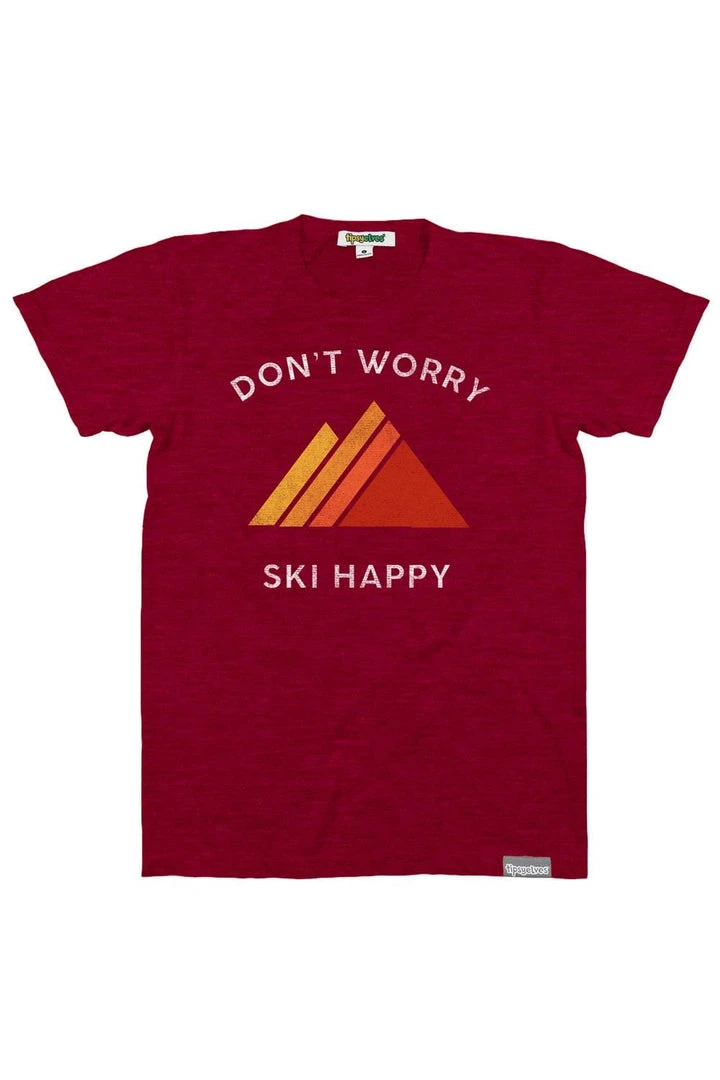 Tipsy Elves Men's Ski Happy Tee 3 Tipsy Elves Men's Ski Happy Tee