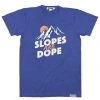 Tipsy Elves Men's Slopes Are Dope Tee