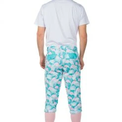 Tipsy Elves Men's Pink Birdie Golf Knickers With Pink Golf Socks