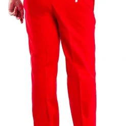 Tipsy Elves Furry Santa Big And Tall Suit Pants