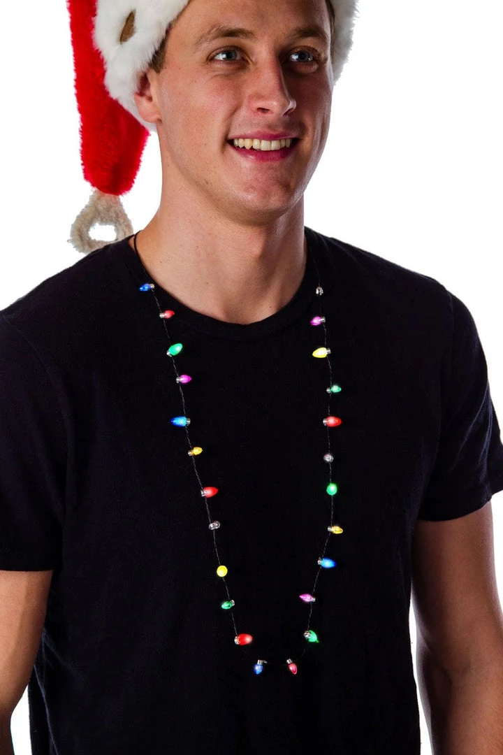 Tipsy Elves Holidays & Occasions Flashing Light Necklace 4 Tipsy Elves Holidays & Occasions Flashing Light Necklace