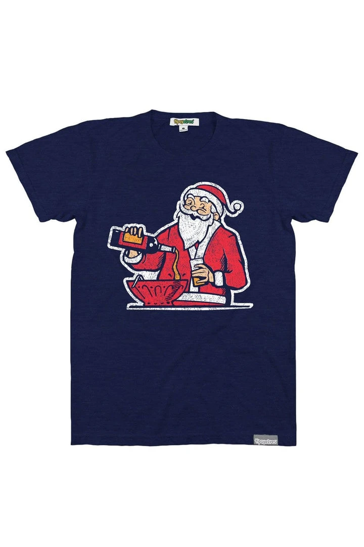 Tipsy Elves Men's Jingle Juice Santa Tee 3 Tipsy Elves Men's Jingle Juice Santa Tee