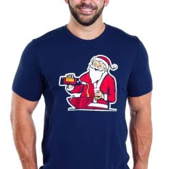 Tipsy Elves Men's Jingle Juice Santa Tee
