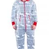 Tipsy Elves Men's Grey Moose Big And Tall Jumpsuit 1 Tipsy Elves Men's Grey Moose Big And Tall Jumpsuit