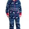 Tipsy Elves Men's Blue Reindeer Big And Tall Jumpsuit 1 Tipsy Elves Men's Blue Reindeer Big And Tall Jumpsuit