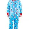 Tipsy Elves Men's Snowman Is An Island Big And Tall Jumpsuit