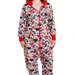 Tipsy Elves Women's Meowy Catmus Plus Size Jumpsuit 7 Tipsy Elves Women's Meowy Catmus Plus Size Jumpsuit