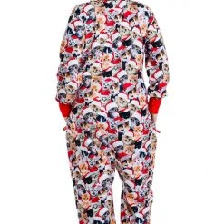 Tipsy Elves Women's Meowy Catmus Plus Size Jumpsuit