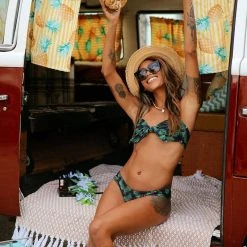 Tipsy Elves Women's Palm Princess Bikini Bottom 16 Tipsy Elves Women's Palm Princess Bikini Bottom